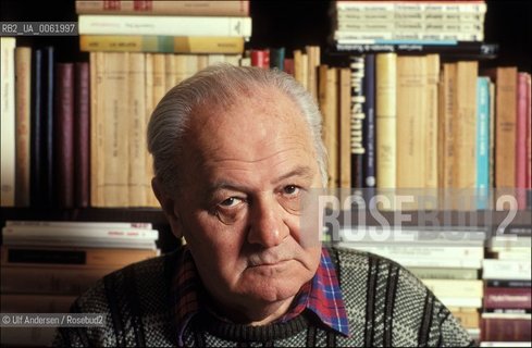 Polish writer Gustave Herling. Napoli, January 6, 1993 - ©Ulf Andersen/Rosebud2