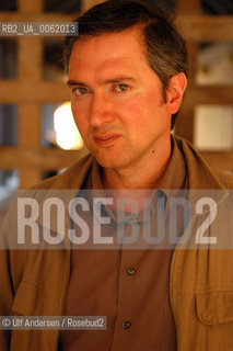 Spanish writer Felipe Hernandez. Le Havre, June 19, 2004 - ©Ulf Andersen/Rosebud2