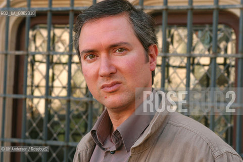 Spanish writer Felipe Hernandez. Le Havre, June 19, 2004 - ©Ulf Andersen/Rosebud2