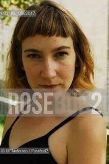 Canadian writer Sheila Heti. Paris, september 30, 2006 - ©Ulf Andersen/Rosebud2