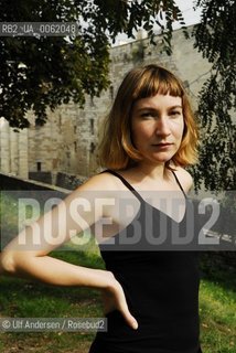 Canadian writer Sheila Heti. Paris, september 30, 2006 - ©Ulf Andersen/Rosebud2