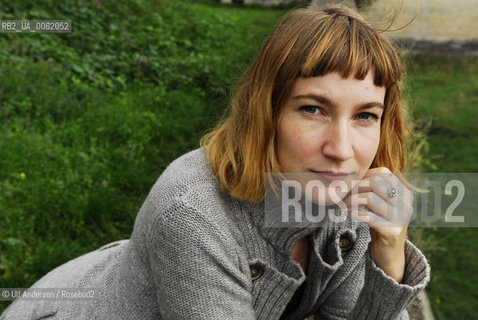 Canadian writer Sheila Heti. Paris, september 30, 2006 - ©Ulf Andersen/Rosebud2