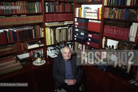 German politician and writer Stefan Heym. Berlin, January 27, 2001 - ©Ulf Andersen/Rosebud2