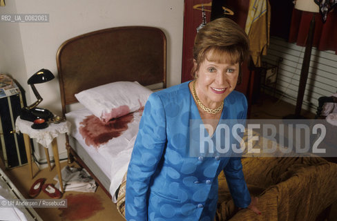 American writer Mary Higgins Clark. Paris, June 12, 1997 - ©Ulf Andersen/Rosebud2