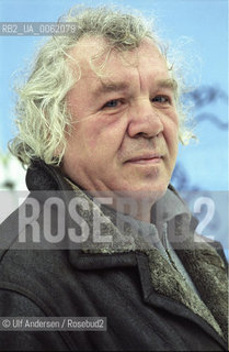 German writer Wolfgang Hilbig. Berlin, January 28, 2001 - ©Ulf Andersen/Rosebud2