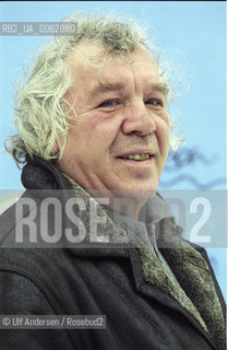 German writer Wolfgang Hilbig. Berlin, January 28, 2001 - ©Ulf Andersen/Rosebud2