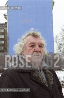 German writer Wolfgang Hilbig. Berlin, January 28, 2001 - ©Ulf Andersen/Rosebud2