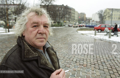 German writer Wolfgang Hilbig. Berlin, January 28, 2001 - ©Ulf Andersen/Rosebud2