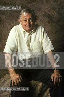 American writer Tony Hillerman. Paris, April 5, 1991 - ©Ulf Andersen/Rosebud2