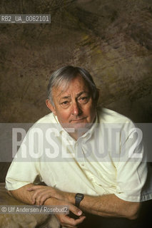 American writer Tony Hillerman. Paris, April 5, 1991 - ©Ulf Andersen/Rosebud2