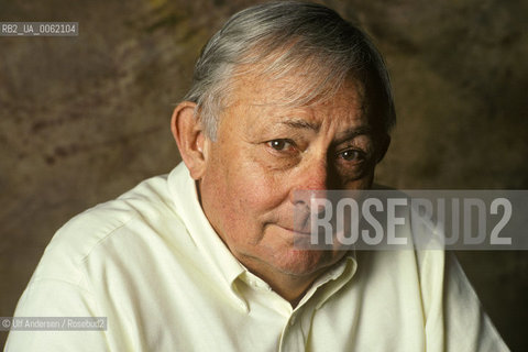 American writer Tony Hillerman. Paris, April 5, 1991 - ©Ulf Andersen/Rosebud2