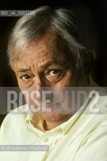 American writer Tony Hillerman. Paris, April 5, 1991 - ©Ulf Andersen/Rosebud2