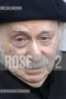 German writer Edgar Hilsenrath. Paris, March 29, 2010 - ©Ulf Andersen/Rosebud2