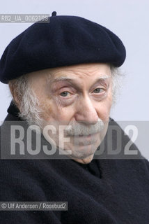 German writer Edgar Hilsenrath. Paris, March 29, 2010 - ©Ulf Andersen/Rosebud2