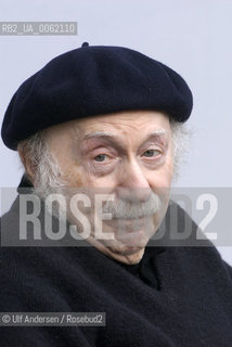 German writer Edgar Hilsenrath. Paris, March 29, 2010 - ©Ulf Andersen/Rosebud2