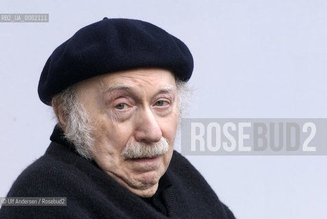 German writer Edgar Hilsenrath. Paris, March 29, 2010 - ©Ulf Andersen/Rosebud2