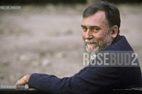 German writer Gert Hoffman. Paris, November 7, 1986 - ©Ulf Andersen/Rosebud2