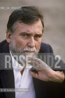 German writer Gert Hoffman. Paris, November 7, 1986 - ©Ulf Andersen/Rosebud2