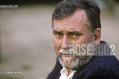 German writer Gert Hoffman. Paris, November 7, 1986 - ©Ulf Andersen/Rosebud2