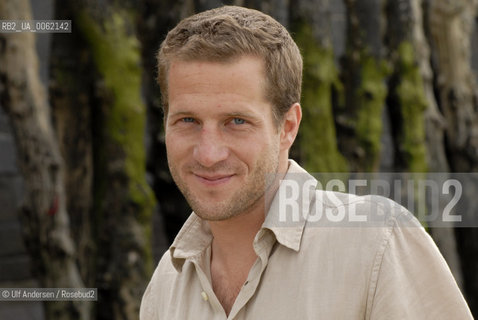 Swiss writer Blaise Hofmann. Saint Malo, May 11, 2008 - ©Ulf Andersen/Rosebud2