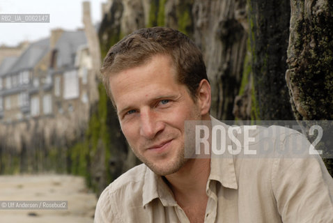 Swiss writer Blaise Hofmann. Saint Malo, May 11, 2008 - ©Ulf Andersen/Rosebud2