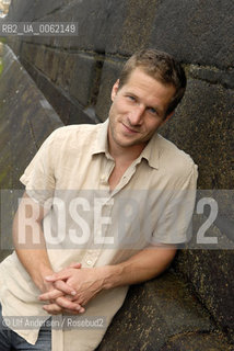 Swiss writer Blaise Hofmann. Saint Malo, May 11, 2008 - ©Ulf Andersen/Rosebud2