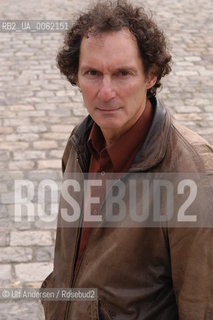 American writer David Homel. Paris, October 19, 2004 - ©Ulf Andersen/Rosebud2