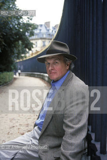 American writer John Hopkins. Paris, September 22, 1999 - ©Ulf Andersen/Rosebud2