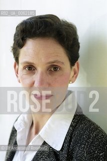 German author Felicitas Hoppe attending book fair in Paris.. ©Ulf Andersen/Rosebud2