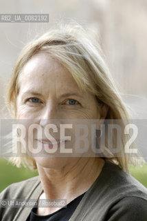 American writer Nancy Horan. Paris, September 25, 2010 - ©Ulf Andersen/Rosebud2