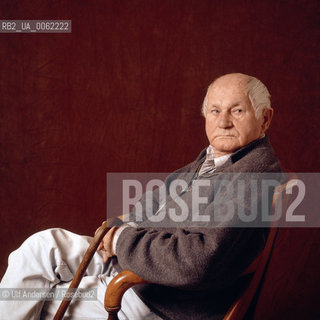 Czech writer Bohumil Hrabal. Paris, June 7, 1995 - ©Ulf Andersen/Rosebud2