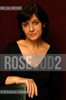 Imane Humaydane-Younes, Lebanese writer. Paris, November 15, 2007 - ©Ulf Andersen/Rosebud2