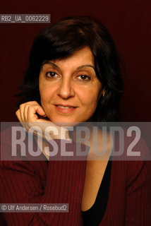 Imane Humaydane-Younes, Lebanese writer. Paris, November 15, 2007 - ©Ulf Andersen/Rosebud2