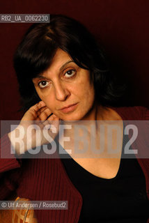 Imane Humaydane-Younes, Lebanese writer. Paris, November 15, 2007 - ©Ulf Andersen/Rosebud2