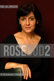 Imane Humaydane-Younes, Lebanese writer. Paris, November 15, 2007 - ©Ulf Andersen/Rosebud2