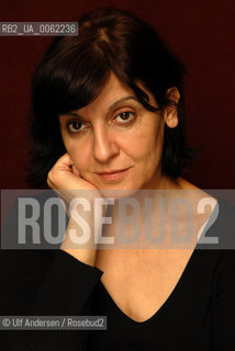 Imane Humaydane-Younes, Lebanese writer. Paris, November 15, 2007 - ©Ulf Andersen/Rosebud2