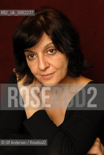 Imane Humaydane-Younes, Lebanese writer. Paris, November 15, 2007 - ©Ulf Andersen/Rosebud2