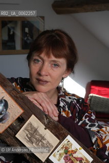 Canadian author at home in paris. ©Ulf Andersen/Rosebud2