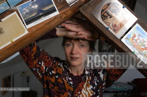 Canadian author at home in paris. ©Ulf Andersen/Rosebud2