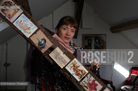 Canadian author at home in paris. ©Ulf Andersen/Rosebud2