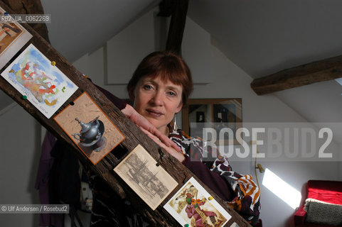 Canadian writer Nancy Huston. Paris, May 13, 2003 - ©Ulf Andersen/Rosebud2