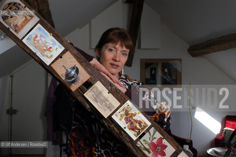 Canadian writer Nancy Huston. Paris, May 13, 2003 - ©Ulf Andersen/Rosebud2