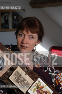 Canadian writer Nancy Huston. Paris, May 13, 2003 - ©Ulf Andersen/Rosebud2