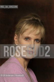 American writer Siri Hustvedt. Paris, April 2, 2008 - ©Ulf Andersen/Rosebud2