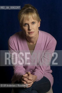 American writer Siri Hustvedt. Paris, April 2, 2008 - ©Ulf Andersen/Rosebud2