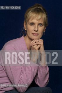 American writer Siri Hustvedt. Paris, April 2, 2008 - ©Ulf Andersen/Rosebud2