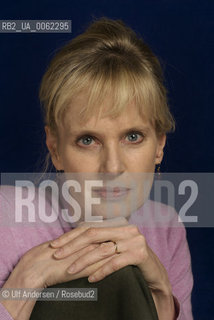 American writer Siri Hustvedt. Paris, April 2, 2008 - ©Ulf Andersen/Rosebud2