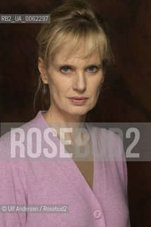 American writer Siri Hustvedt. Paris, April 2, 2008 - ©Ulf Andersen/Rosebud2