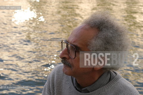 Egyptian writer Sonalah Ibrahim. Paris, October 3, 2005 - ©Ulf Andersen/Rosebud2