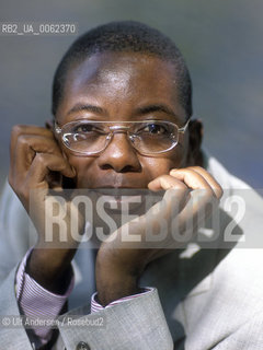 Moses Isegawa, also known as Sey Wava, an Ugandan writer. Amsterdam, August 29, 2000 - ©Ulf Andersen/Rosebud2